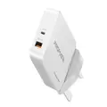 Promate PowerCube 36W Fast Charging Dual Port Wall Charger with Type-C Power Delivery - Black