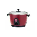 Khind Anshin 0.6L Smart Rice Cooker - Alpha Red (RC-106M)