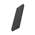 Promate Bolt-10 10,000mAh Compact Smart Charging Power Bank with Dual USB Output - Black