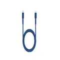 Energea Fibra Tough USB-C To 1.5M Lightning Cable (MFI) - Blue