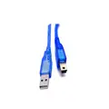 Easy Link USB AM to Mini USB 5 Pin 25cm Cable (11171) - Blue iMac
