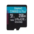 Kingston Canvas Go! Plus (SDCG3) microSD Memory Card (256GB)