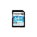Kingston Canvas Go! Plus (SDG3) SD Memory Card (64GB)