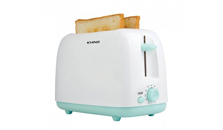 Khind BT-808 2-slice Bread Toaster with Anti-Dust Cover