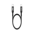 Momax Elite Link 0.3M Type-C to Lightning Cable - Black