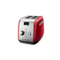 KitchenAid 1100W 2 Slot Automatic/Pop Up Toaster - Empire Red (5KMT-223GER)