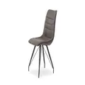 Lohan Dining Chair - M.Grey & Black