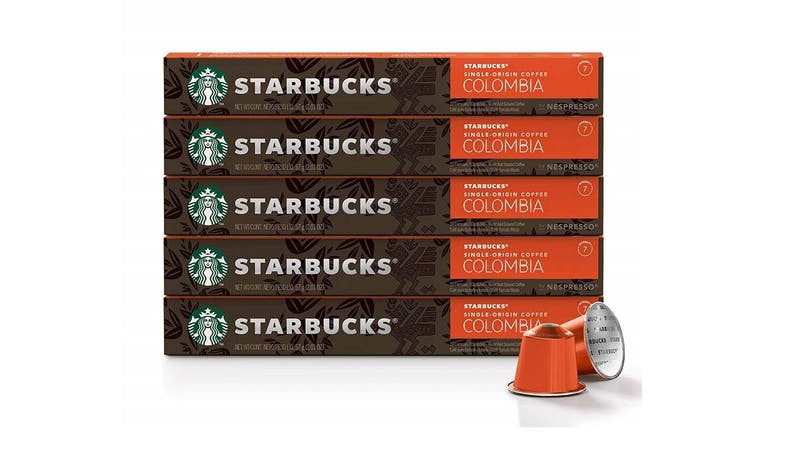 Nespresso Starbucks Single-Origin Colombia Coffee Capsule (10 Capsules)