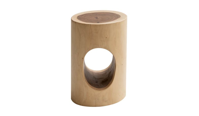 Stockholm Stool (Natural Walnut/Solid Rain Tree Wood)
