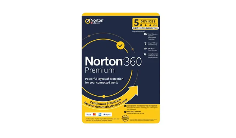 Norton 360 Premium Anti-Virus Add On (3Y5U)
