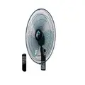 Mistral MWF16R Remote Wall Fan - Black