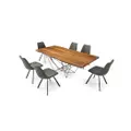 Bollo 7ft Rectangle Dining Table with Base