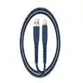 Energea NyloFlex 1.5M Lightning to USB-A Cable - Blue