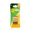 GP Ultra Alkaline 4 AAA Batteries (GPPCA24AU012)