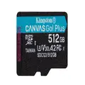 Kingston Canvas Go! Plus (SDCG3) microSD Memory Card (512GB)