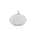 St Christopher Patron Safe Travel Pendant in Sterling Silver