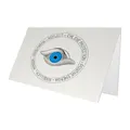 Greeting Gift Card Folded Evil Eye
