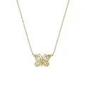Beautiful Butterfly Charm Necklace in 9ct Gold