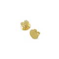 Flat Disc Butterfly Clips for Stud Earrings in 9ct Gold