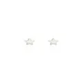 Dakota Small Lucky Star Stud Earrings in Silver