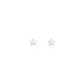 Dakota Small Lucky Star Stud Earrings in Silver