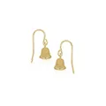 Beautiful Bell Charm Earrings in 9ct Gold