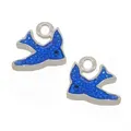 Bluebird Charms for Sleeper Earrings