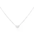 Pastiche Floating Love Heart Necklace in Sterling Silver