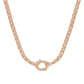 Round 4.7mm Belcher Chain Necklace in Solid 9ct Rose Gold