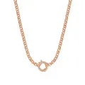 Round 4.7mm Belcher Chain Necklace in Solid 9ct Rose Gold