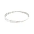 Past Present Future Trinity Golf Bangle All Sizes in Solid Sterling Silver