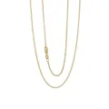 Aurelia Oval Belcher Necklace Chain in 9ct Gold