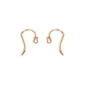 Ball Shepherd Hook Findings for Earrings in 9ct Rose Gold