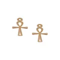 Egyptian Ankh Charms for Sleeper Earrings in 9ct Rose Gold