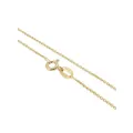 Dainty Cable Chain Necklace in 9ct Gold