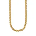Men's Spherical 6mm Ball Necklace in 14k Rolled Gold