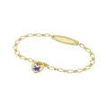 Bluebird Identity Figaro Curb Padlock Bracelet in 9ct Gold