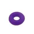 Babylinks Bead Charm Bracelet Purple Nylon Safety Stopper