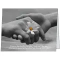 Free Gift Folded Card I Love You Flower