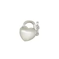 Safety Catch 10mm Padlock in Sterling Silver