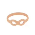 9ct Rose Gold 6mm X 14mm Infinity Symbol Design Charm Ring