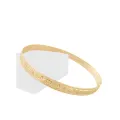 Filigree Embossed 5mm Bangle in 9ct Gold