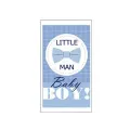 Free Gift Tag Little Man Baby Boy