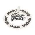 Circle of Life Personalised Family Forever Name Pendant