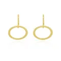 Hope Circle Earrings in 9ct Gold