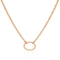 Hope Circle Necklace in Solid 9ct Rose Gold