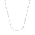 Elise Ball Cable Chain Necklace Sterling Silver
