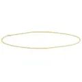Anklet Oval Belcher Chain in 9ct Gold