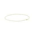 Figaro Anklet Chain in 9ct Gold