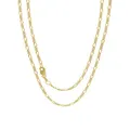 Figaro Necklace Chain in 9ct Yellow Gold